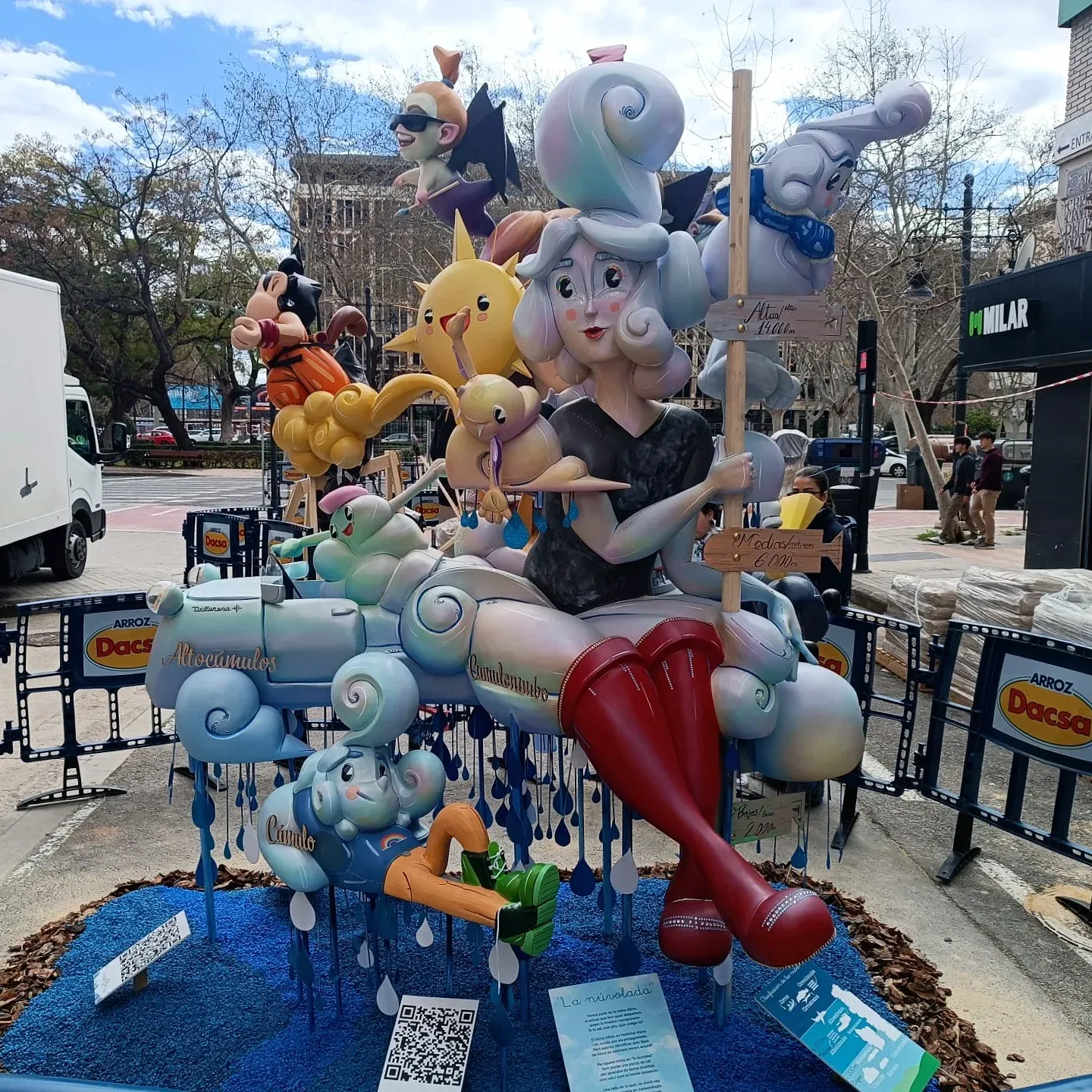 Falla Menendez y Pelayo - Avenida Cataluña, 2025
